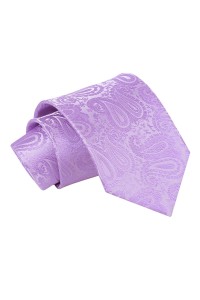 Paisley Classic Tie Lilac